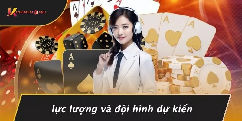 Lực Lượng Và Đội Hình Dự Kiến