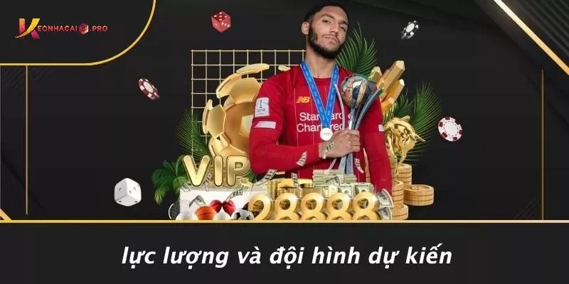 Lực Lượng Và Đội Hình Dự Kiến